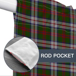 ScotsTee Shop Scottish MacKintosh Dress Scott Adie Tartan Tie Up Valance Curtain