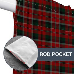 ScotsTee Shop Scottish Montrose Graham Tartan Tie Up Valance Curtain