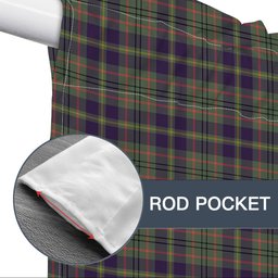 ScotsTee Shop Scottish Tailyour Weathered Tartan Tie Up Valance Curtain