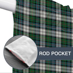 ScotsTee Shop Scottish Malcolm Dress Ancient Tartan Tie Up Valance Curtain