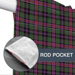 ScotsTee Shop Scottish Graham of Airth Ancient Tartan Tie Up Valance Curtain