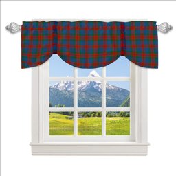 ScotsTee Shop Scottish Skene of Cromar Ancient Tartan Tie Up Valance Curtain