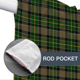 ScotsTee Shop Scottish Hamilton of Brandon Tartan Tie Up Valance Curtain