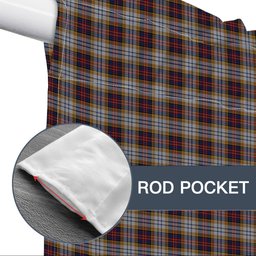 ScotsTee Shop Scottish MacInnes Ancient Hunting Tartan Tie Up Valance Curtain