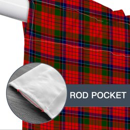 ScotsTee Shop Scottish McNeacail of Scorrybreac Tartan Tie Up Valance Curtain