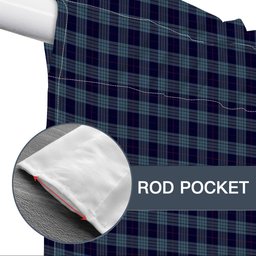 ScotsTee Shop Scottish Roberts of Wales Tartan Tie Up Valance Curtain