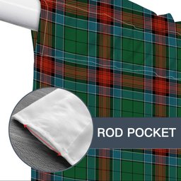 ScotsTee Shop Scottish Jardine Dress Ancient Tartan Tie Up Valance Curtain