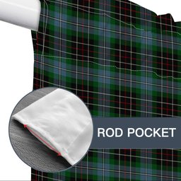 ScotsTee Shop Scottish Hyslop Hunting Tartan Tie Up Valance Curtain