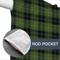 ScotsTee Shop Scottish Lorne Marquis of Tartan Tie Up Valance Curtain