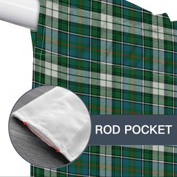 ScotsTee Shop Scottish McInnes Dress Ancient Tartan Tie Up Valance Curtain