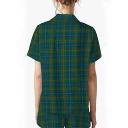 ScotsTee Shop Scottish Aiton Ancient Women's Short Sleeve Short Set Tartan Pyjama Set