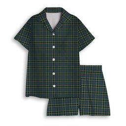 ScotsTee Shop Scottish Bahamas Women's Short Sleeve Short Set Tartan Pyjama Set