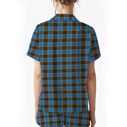 ScotsTee Shop Scottish Anderson SC Women's Short Sleeve Short Set Tartan Pyjama Set