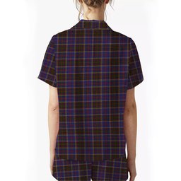 ScotsTee Shop Scottish Anderson W L Anderson, Stirling Women's Short Sleeve Short Set Tartan Pyjama Set