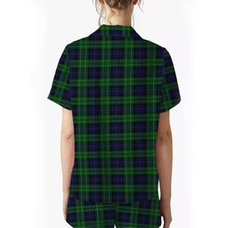 ScotsTee Shop Scottish Abercrombie Women's Short Sleeve Short Set Tartan Pyjama Set