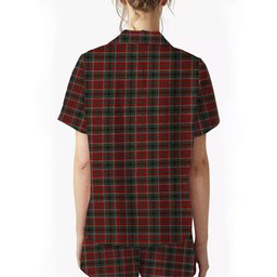 ScotsTee Shop Scottish Anderson of Ardbrake Women's Short Sleeve Short Set Tartan Pyjama Set