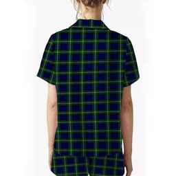 ScotsTee Shop Scottish Bannerman Women's Short Sleeve Short Set Tartan Pyjama Set