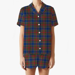 ScotsTee Shop Scottish Beattie (Beatty) Modern Women's Short Sleeve Short Set Tartan Pyjama Set