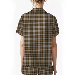 ScotsTee Shop Scottish Baillie Dress Women's Short Sleeve Short Set Tartan Pyjama Set