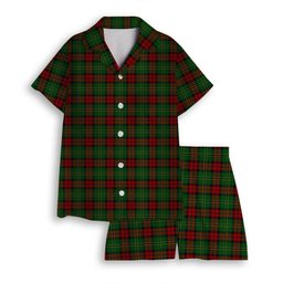 ScotsTee Shop Scottish Blackstock Hunting Women's Short Sleeve Short Set Tartan Pyjama Set