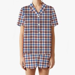 ScotsTee Shop Scottish Boswell Dress Modern Women's Short Sleeve Short Set Tartan Pyjama Set