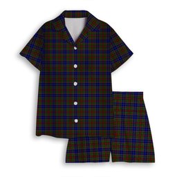 ScotsTee Shop Scottish Beattie (Beatty) Women's Short Sleeve Short Set Tartan Pyjama Set