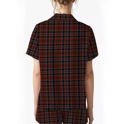 ScotsTee Shop Scottish Borthwick Hunting Women's Short Sleeve Short Set Tartan Pyjama Set