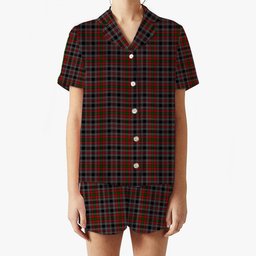 ScotsTee Shop Scottish Borthwick Hunting Women's Short Sleeve Short Set Tartan Pyjama Set