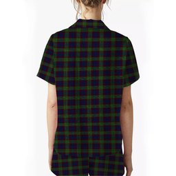 ScotsTee Shop Scottish Cunningham Hunting Women's Short Sleeve Short Set Tartan Pyjama Set