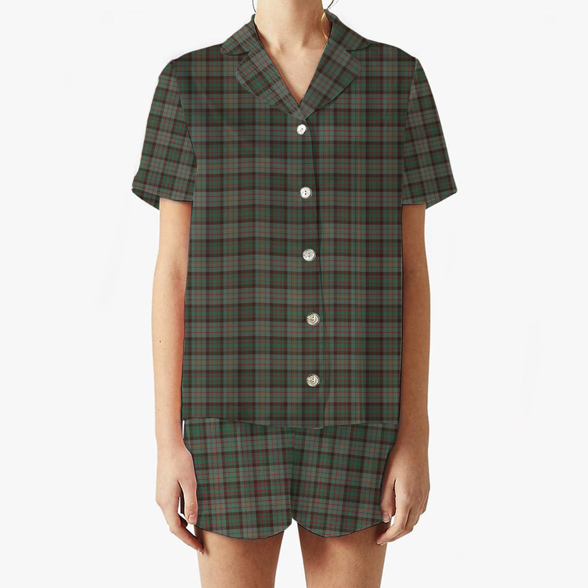 ScotsTee Shop Scottish Cochrane Hunting (1) Women's Short Sleeve Short Set Tartan Pyjama Set