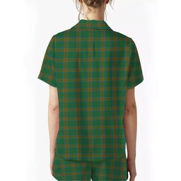 ScotsTee Shop Scottish Cranstoun Ancient Women's Short Sleeve Short Set Tartan Pyjama Set