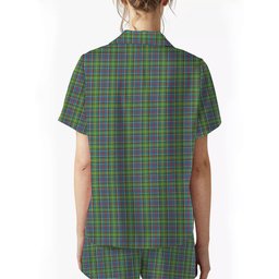 ScotsTee Shop Scottish Colville Women's Short Sleeve Short Set Tartan Pyjama Set