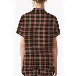 ScotsTee Shop Scottish Carnegie Dress Women's Short Sleeve Short Set Tartan Pyjama Set