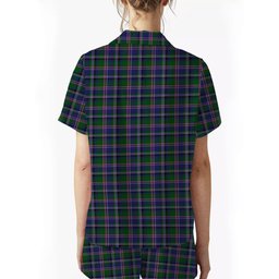 ScotsTee Shop Scottish Couper of Gogar Women's Short Sleeve Short Set Tartan Pyjama Set