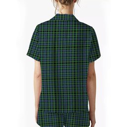 ScotsTee Shop Scottish Campbell of Argyll 1815 Ancient 2 Women's Short Sleeve Short Set Tartan Pyjama Set