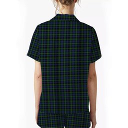ScotsTee Shop Scottish Campbell of Argyll 01 Women's Short Sleeve Short Set Tartan Pyjama Set