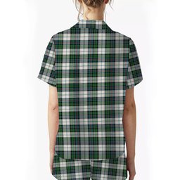 ScotsTee Shop Scottish Campbell of Cawdor Dress Ancient Women's Short Sleeve Short Set Tartan Pyjama Set