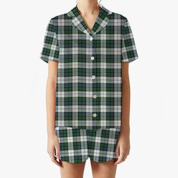 ScotsTee Shop Scottish Campbell of Cawdor Dress Ancient Women's Short Sleeve Short Set Tartan Pyjama Set