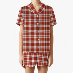 ScotsTee Shop Scottish Cameron Hose Ancient Women's Short Sleeve Short Set Tartan Pyjama Set