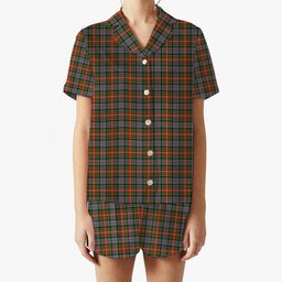 ScotsTee Shop Scottish Caledonia Ancient Women's Short Sleeve Short Set Tartan Pyjama Set