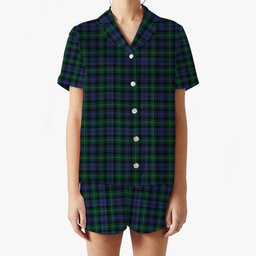 ScotsTee Shop Scottish Cheape of Torosay Women's Short Sleeve Short Set Tartan Pyjama Set