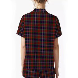 ScotsTee Shop Scottish Crozier Women's Short Sleeve Short Set Tartan Pyjama Set