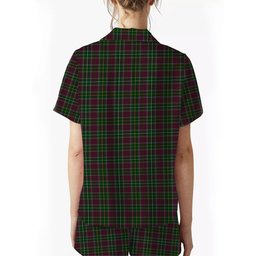 ScotsTee Shop Scottish Crosbie Women's Short Sleeve Short Set Tartan Pyjama Set