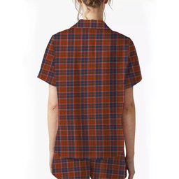 ScotsTee Shop Scottish Cameron of Lochiel Ancient Women's Short Sleeve Short Set Tartan Pyjama Set