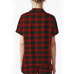 ScotsTee Shop Scottish Connolly Dress Women's Short Sleeve Short Set Tartan Pyjama Set