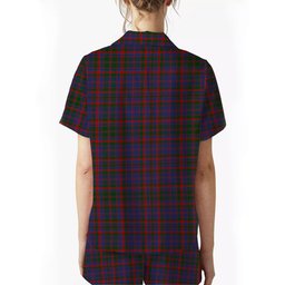 ScotsTee Shop Scottish Cumming 1810 Women's Short Sleeve Short Set Tartan Pyjama Set