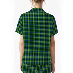 ScotsTee Shop Scottish Campbell of Breadalbane Ancient Women's Short Sleeve Short Set Tartan Pyjama Set