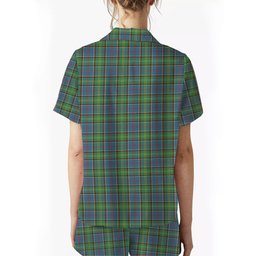 ScotsTee Shop Scottish Dalrymple SC Women's Short Sleeve Short Set Tartan Pyjama Set
