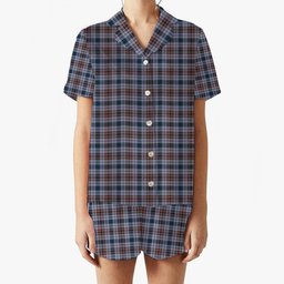 ScotsTee Shop Scottish Gayre Hunting Modern Women's Short Sleeve Short Set Tartan Pyjama Set