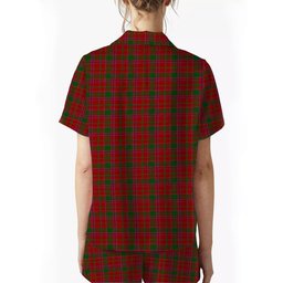 ScotsTee Shop Scottish Dalziel 2 Women's Short Sleeve Short Set Tartan Pyjama Set